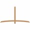 Ekena Millwork Bellingham Timber Gable Bracket, Western Red Cedar, 84"W x 45"H x 3 1/2"D x 3 1/2"F, 13/12 Pitch GBW084X45X0404BEL00SWR - alternate 1